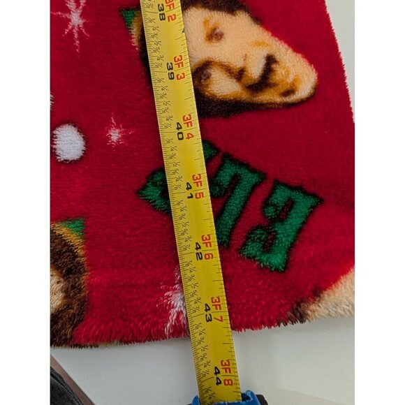 ELF the Movie Fleece Pajama Pants Mens 2XL Red Christmas Pull On Sleepwear - Picture 12 of 12